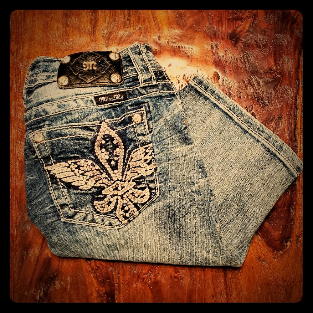 Miss Me Bermuda Shorts